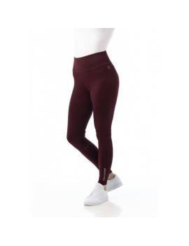 pantalón de montar lily de equitheme granate