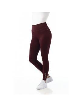 pantalón de montar lily de equitheme granate