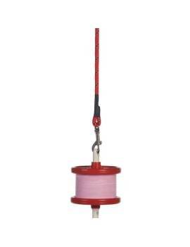 Juguete colgador caramelos usg rojo