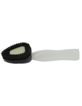 visto desde arriba cepillo aplicador champu ducha caballo hippotonic negro