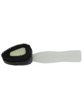 visto desde arriba cepillo aplicador champu ducha caballo hippotonic negro