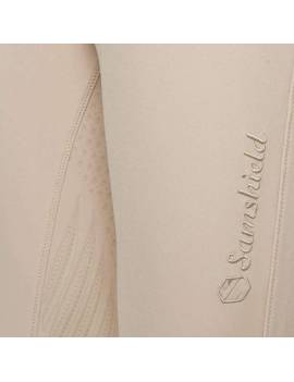 pantalones samshield de montar sin swarovkies color beige