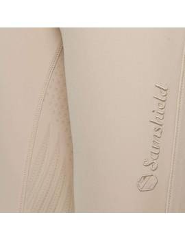 pantalones samshield de montar sin swarovkies color beige