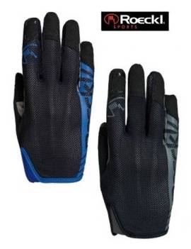 Guantes ROECKL TORINO JUNIOR negro y azul