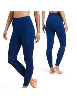 leggins Mallas de equitación VENTURE THERMAL de ariat con polar interior azul