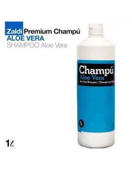 BOTE DE Champú premium ZALDI CON ALOE VERA 1 Litro