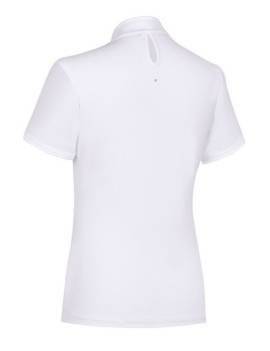 Espalda polo APOLLINE FULL STRIPES de samshield blanco