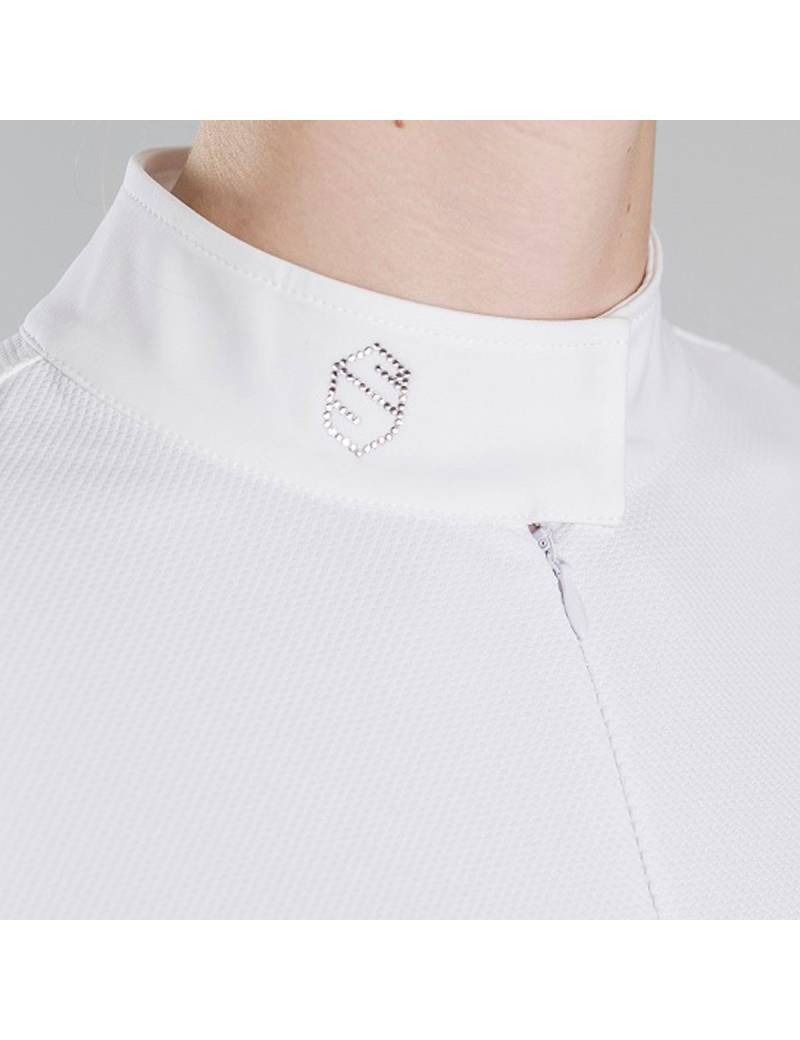 cuello Polo competición SAMSHIELD mod CELIE blanco