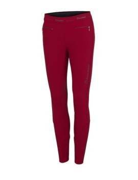 leggins de montar samshield alpha rojo