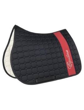 Mantilla equiline capri negra y roja