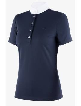 Polo de concurso ANIMO BASILEA mujer azul marino