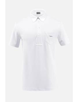 Polo de concurso ANIMO ITALIA AMBURGO CORE hombre blanco