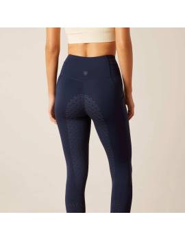 parte trasera Leggins de equitación mujer azul marino ariat eos 2.0 vista frontal