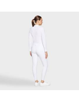 PARTE TRASERA Pantalón de equitación blanco competición equitación samshield impermeables margaux