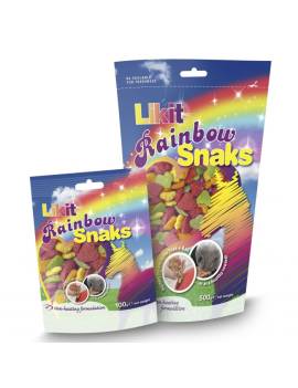 paquete de Caramelos LIKIT snack RAINBOW