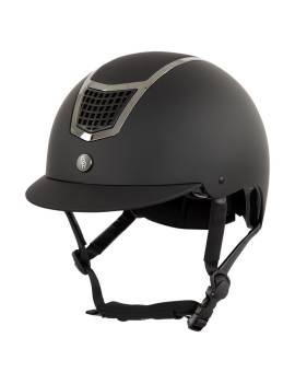 Casco equitación rueda br lamba painted negro