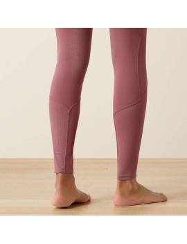 DETALLES CIERRES PIERNAS Leggins de equitación ARIAT BREATHE tulipwood rosa