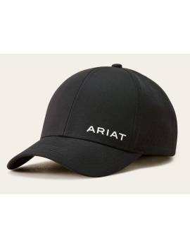 gorra equitación ariat rejilla negra