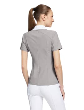espalda polo de concurso samshield gretta gris