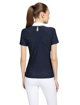 espalda polo de competicion samshield aloise air azul marino