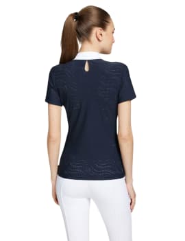 espalda polo de competicion samshield aloise air azul marino