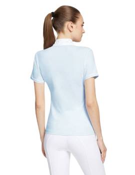 espalda completa espalda mujer con polo de concurso samshield julia celeste