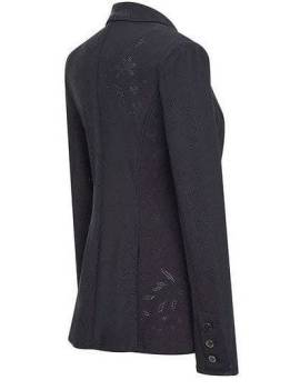 espalda lateral americana de concurso equitación mujer aireada samshield alix air color negro