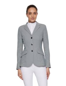 americana de concurso equitación mujer aireada samshield alix air gris