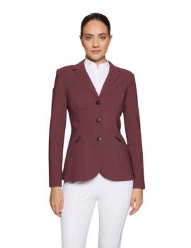 Americana competición equitación granate mujer samshield louiselle