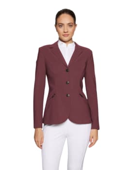 Americana competición equitación granate mujer samshield louiselle