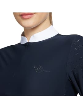 Parte superior Polo de concurso SAMSHIELD LOUISON AIR azul marino