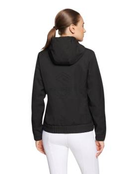 Sudadera SAMSHIELD VICTORIA negra parte trasera