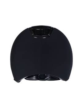 vista trasera Casco equitación HKM carbon professional