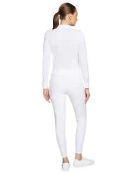 PARTE TRASERA Pantalón blanco competición de equitación mujer samshield chloe embrodery