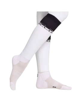 Calcetines de montar SAMSHIELD DOMI blanco con superior negro