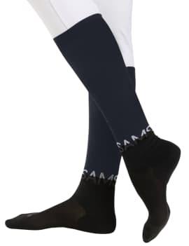 Calcetines de equitación SAMSHIELD BALZANE SPORT COOLMAX azul