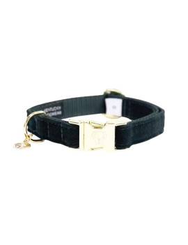 collar pana terciopelo perro kentucky corduroy verde