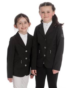 Americana de concurso niño HORSEWARE negra KIDS 7/8 años