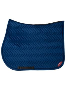 Mantilla caballo uso general azul marino logo brillantes animo italia wimat