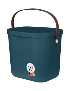 cubo pequeño con tapa waldhausen multibag verde