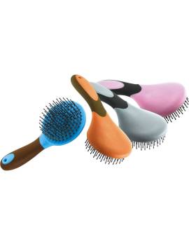 cepillo crin y cola caballo con mango antigrip hippotonic