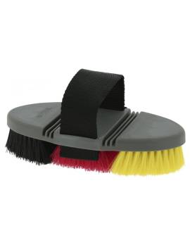 cepillo flexible limpieza cuerpo caballo hippotonic bandera alemania