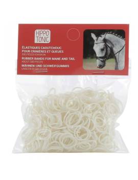 bolsa gomas para trenzar caballo blancas hippotonic