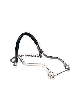 hackamore caballo cama larga con cadena feeling