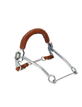 hackamore caballo cama larga cuero feeling