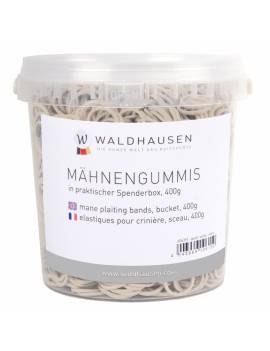 cubo gomas de trenzar caballo blancas waldhausen