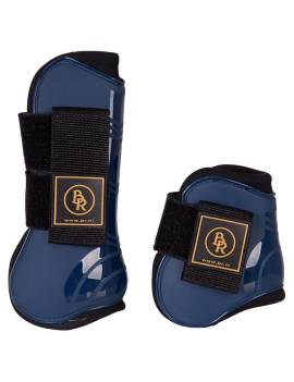 pack protectores caballo delantero y traser br pro tech azul marino