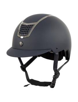 Casco equitación rueda br lamba painted azul marino