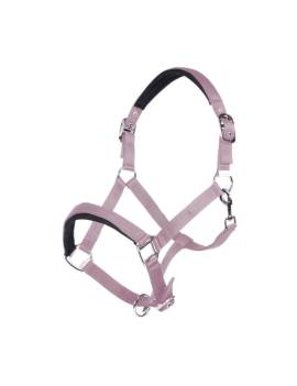 cabezada de cuadra caballo rosa hkm catherine