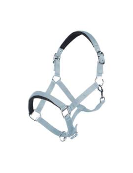 cabezada de cuadra caballo azul hkm catherine